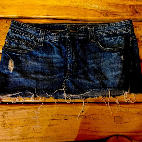 Abercrombie & Fitch Jean skirt 💙 - Picture 1 of 1